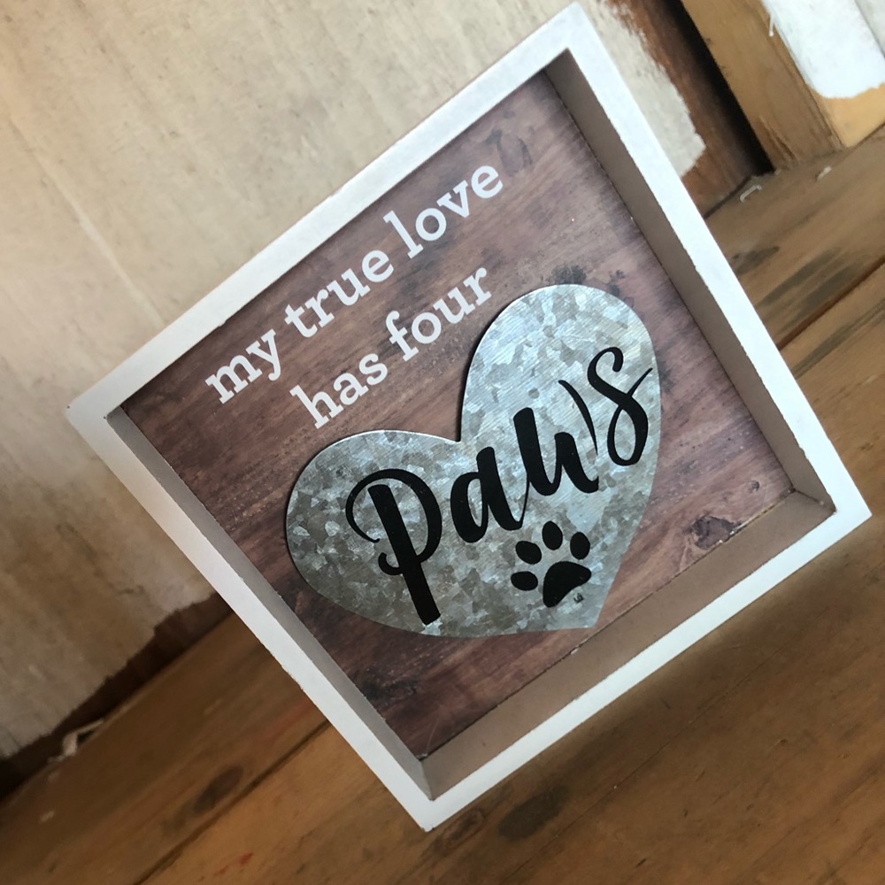 ✨ Rustic pet decor! ✨